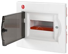 Бокс пластиковый DKC RAM base ЩРВ-П-8 (225х261х72мм) IP41 белый прозрачная дверца картинка 